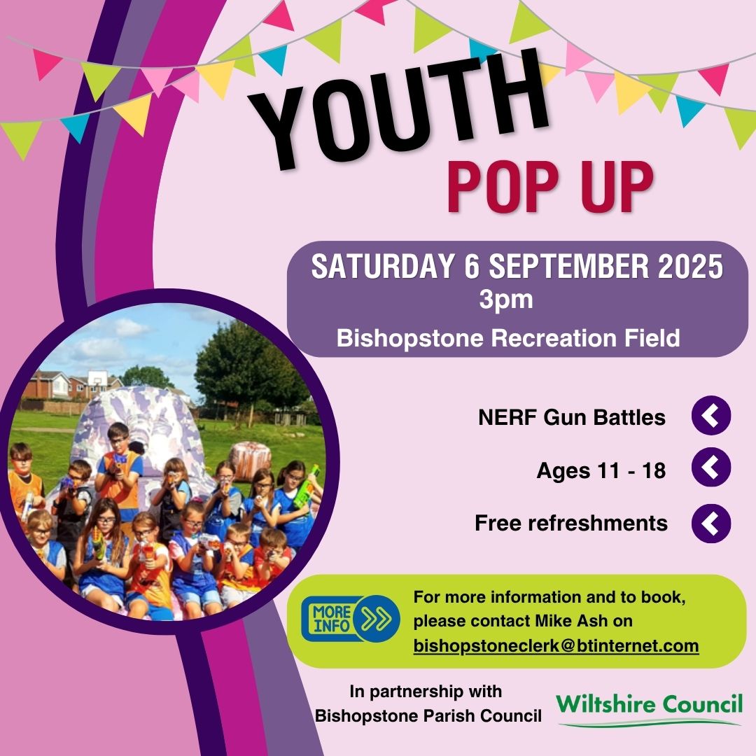 Youth Pop Up Event - 6th September